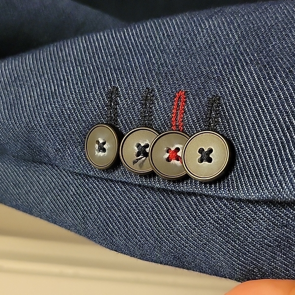 Like Denim Soul Of London Jacket Blue 42R Strech - Picture 8 of 15